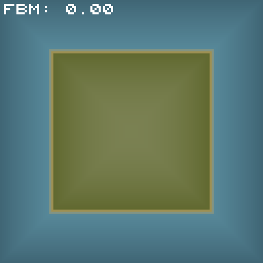 fBm amplitude animation