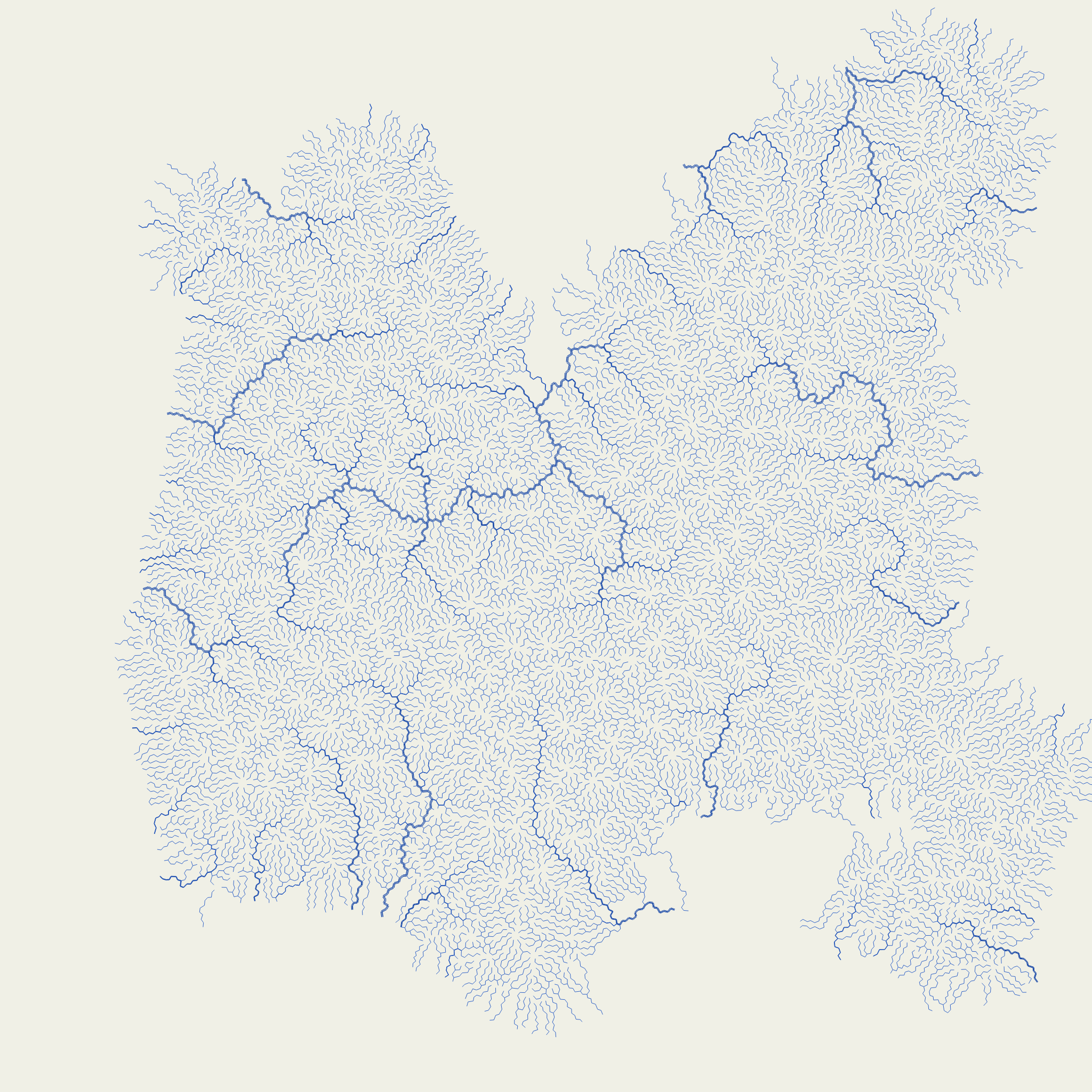 River system visualization